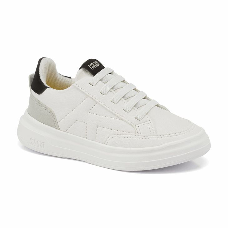 TENIS KLIN 355001 BRANCO/PRETO/GELO