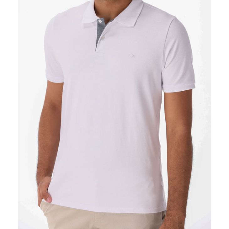 CAMISA POLO OGOCHI 7001001 BRANCA