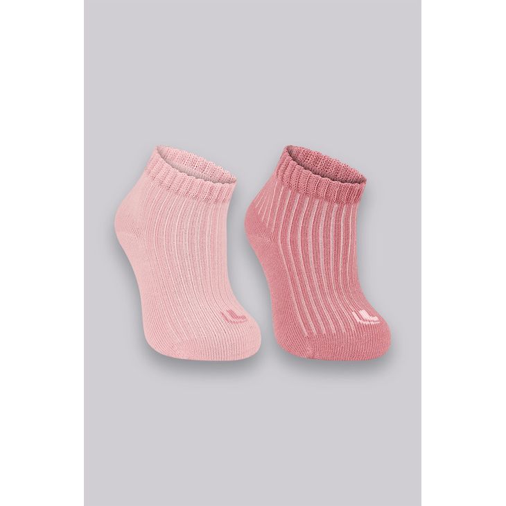 KIT C/2 MEIA LUPO 2025 ROSA CHA/ROSE