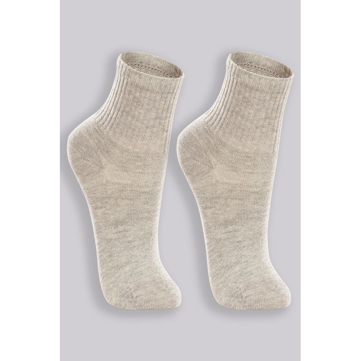 KIT C/2 MEIA LUPO 2727 CINZA