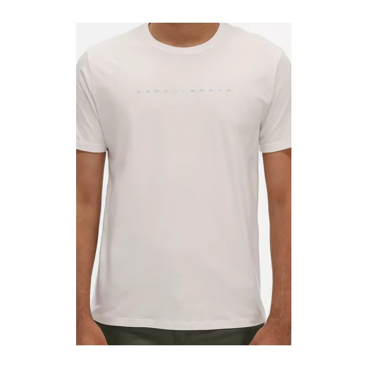 CAMISETA OGOCHI 6533027 ADULTO BRANCA/LARANJA | My Baby Up