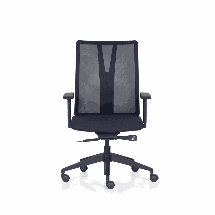 Cadeira Diretor Frisokar Addit Tela Giratória com Braços Reguláveis, Mecanismo Back System