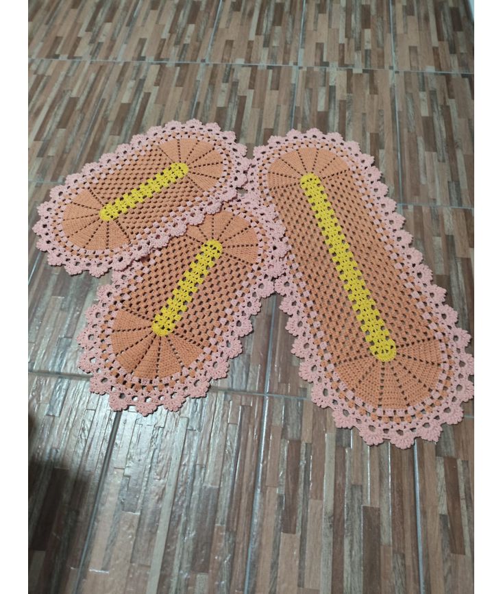 Jogo de tapete Orange - Arcanjo São Miguel