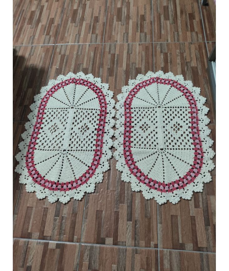 Par de Tapetes Maya - Arcanjo São Miguel