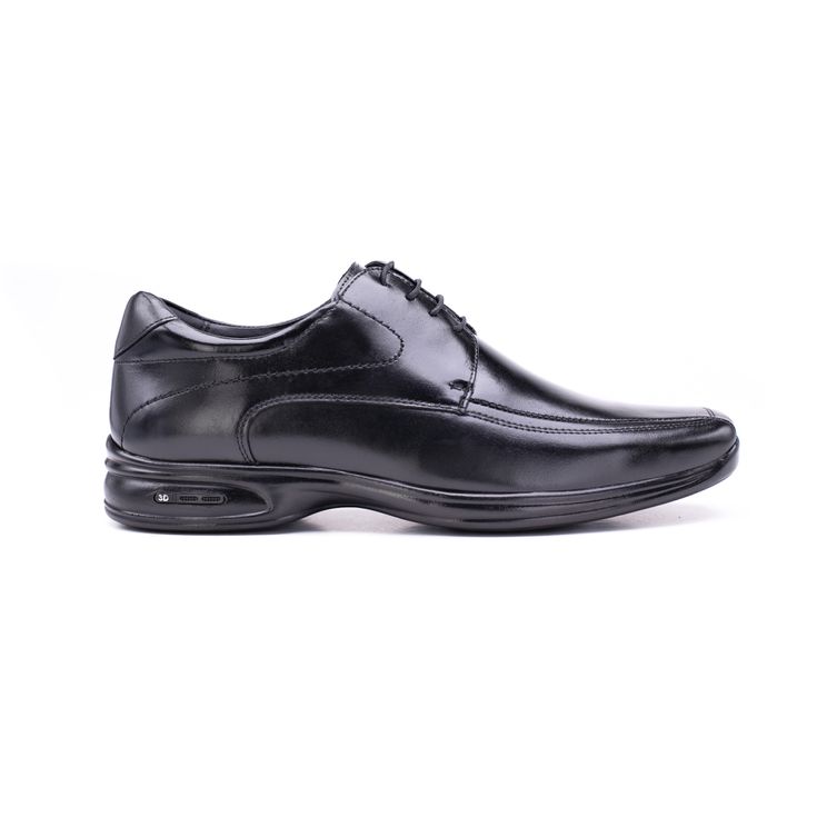 Sapato Jota Pe Couro 3d Conforto Aumenta Altura +6... - Sapataria Web