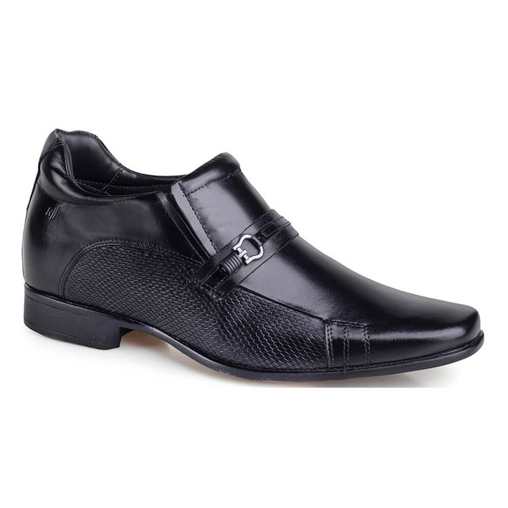 Sapato Social Rafarillo Alth Aumenta Altura 7cm Pr... - Sapataria Web