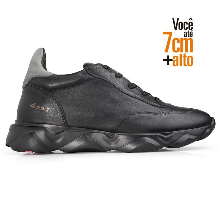 Tênis Casual Masculino Em Couro Rafarillo Beats Al... - Sapataria Web