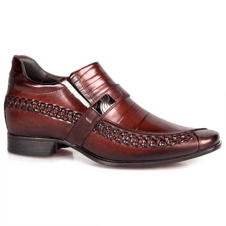 Sapato Social Rafarillo Vegas Você 7cm Mais Alto C... - Sapataria Web