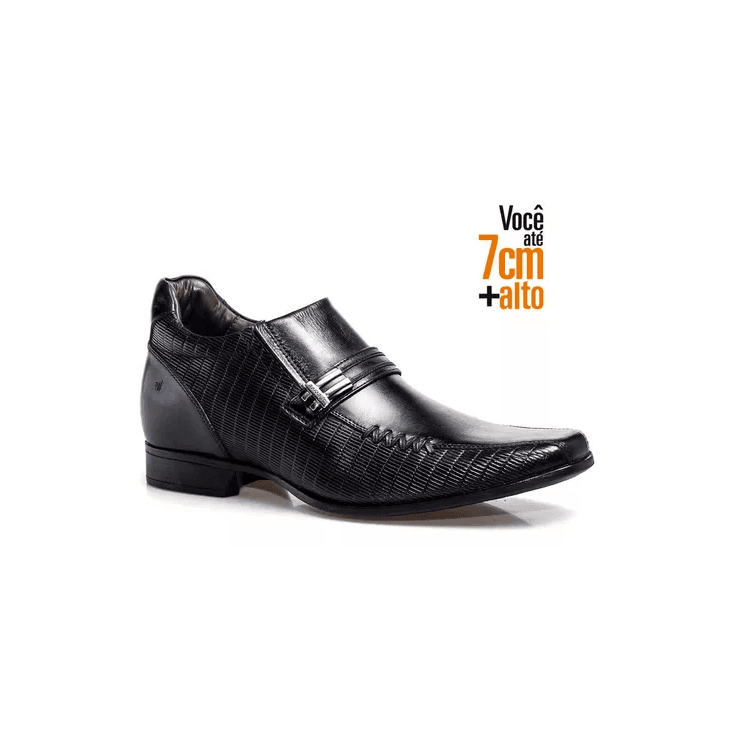 Sapato Rafarillo Vegas Alth Você+Alto 7cm Preto 32... - Sapataria Web