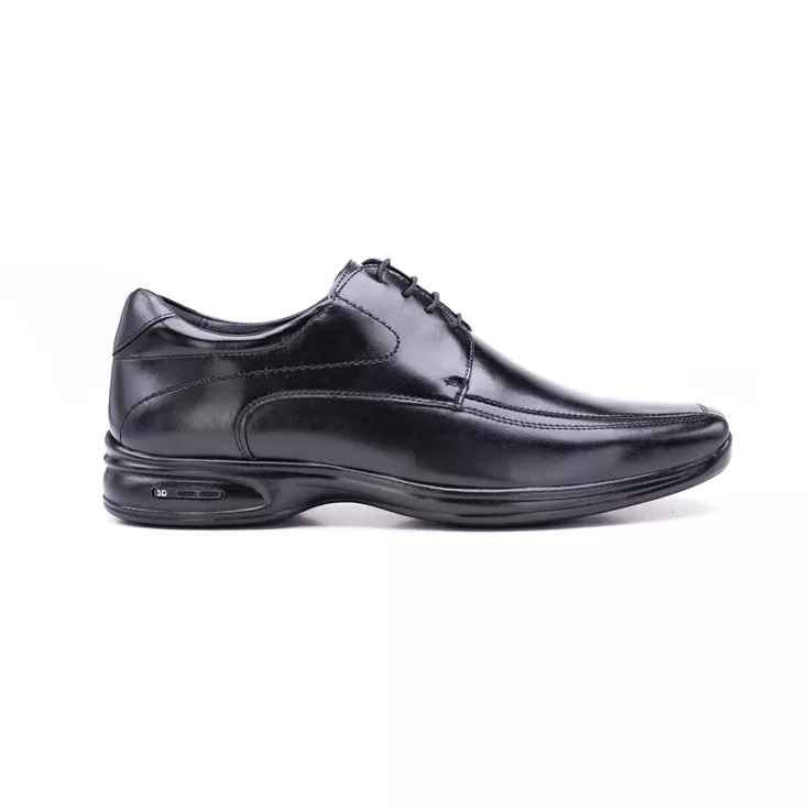 Sapato Jota Pe Couro 3d Conforto Aumenta Altura +6... - Sapataria Web