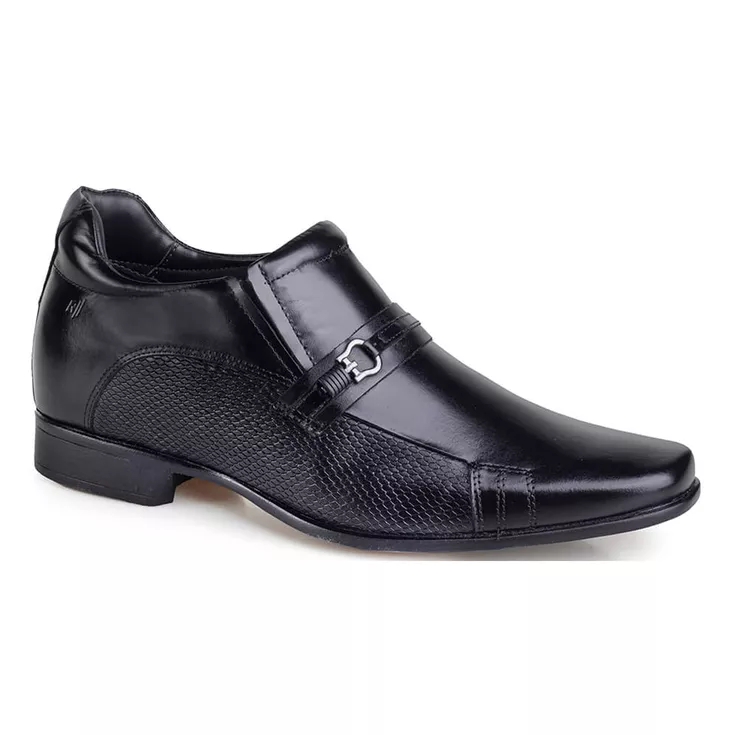 Sapato Social Rafarillo Alth Aumenta Altura 7cm Pr... - Sapataria Web