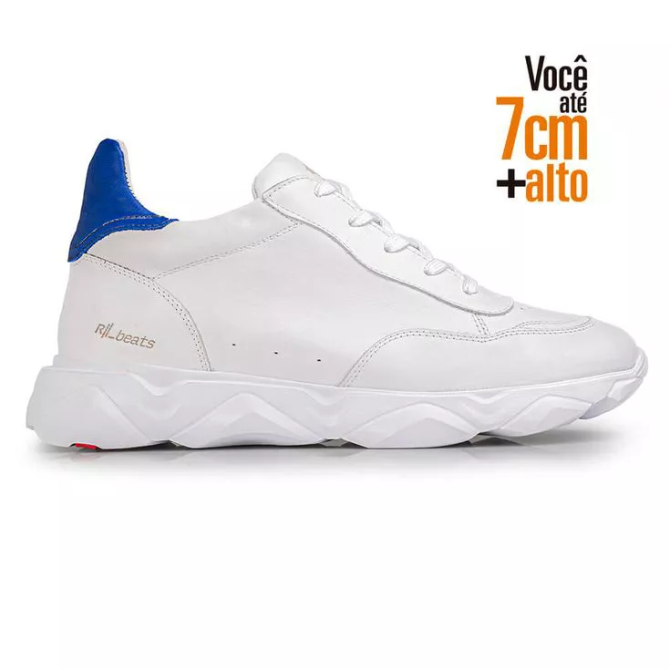 Tênis Casual Masculino Em Couro Rafarillo Beats Al... - Sapataria Web