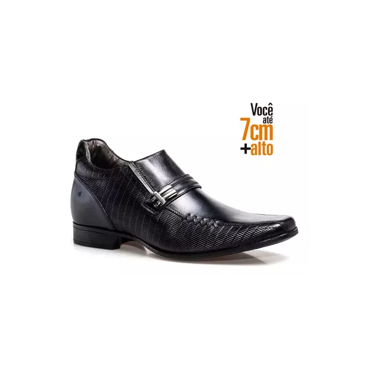 Sapato Rafarillo Vegas Alth Você+Alto 7cm Preto 32... - Sapataria Web