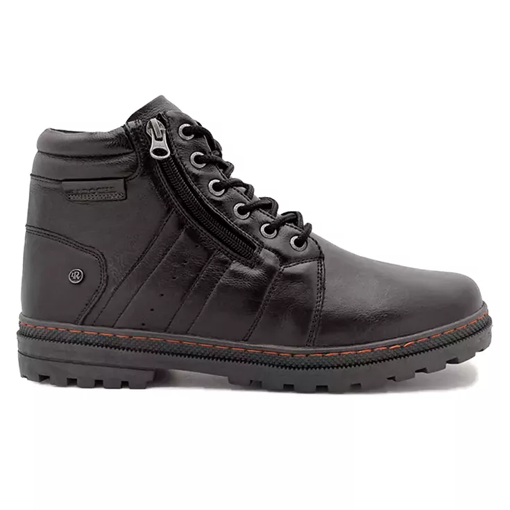 Bota Masculina Coturno Preto Marrom Modelo Com Zíp... - Sapataria Web