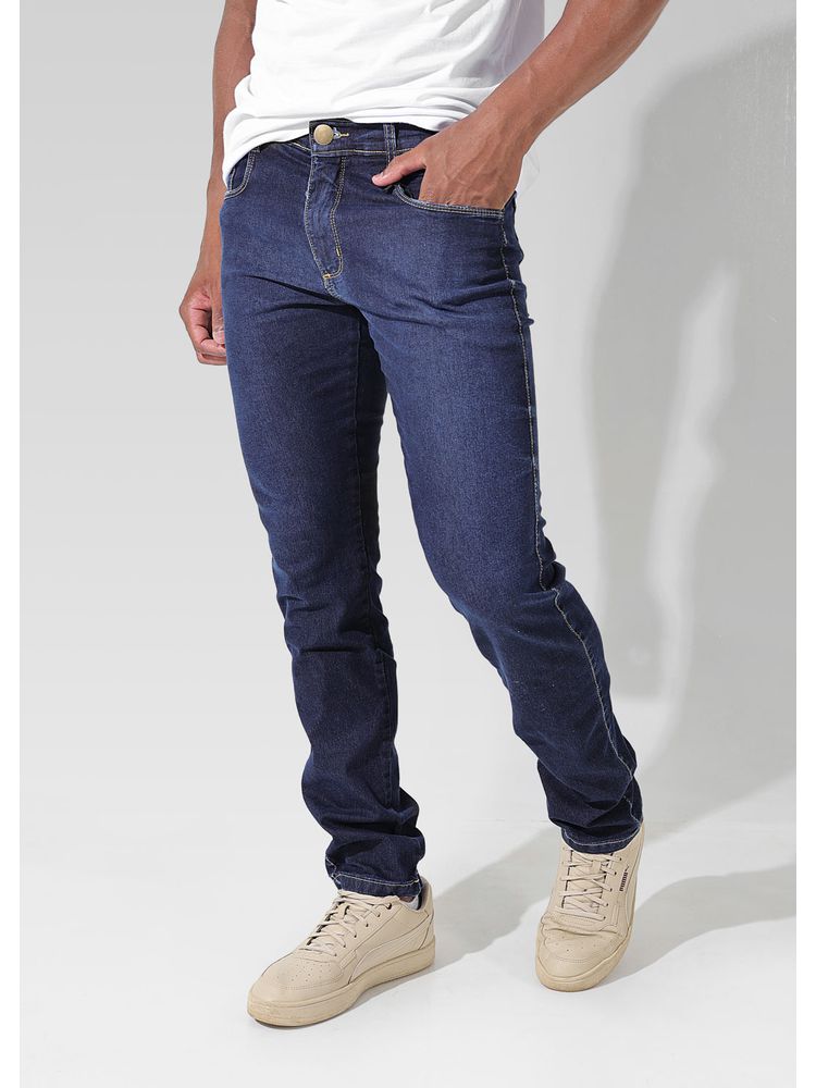 Calça Jeans Slim Masculina - Bronzo