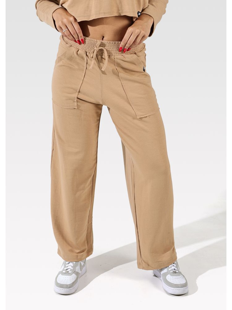  Calça Moletinho Pantalona Ca... - Bronzo