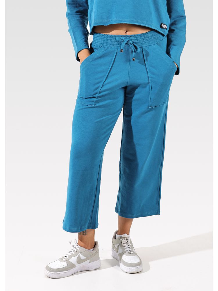 Calça Moletinho Pantacourt Az... - Bronzo