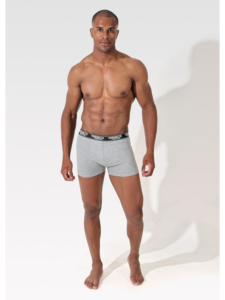 Cueca Boxer Cinza - Bronzo
