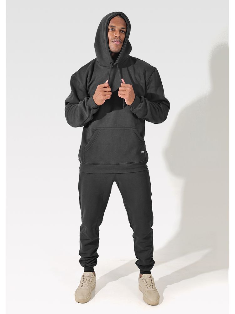 Moletom Canguru Masculino Preto