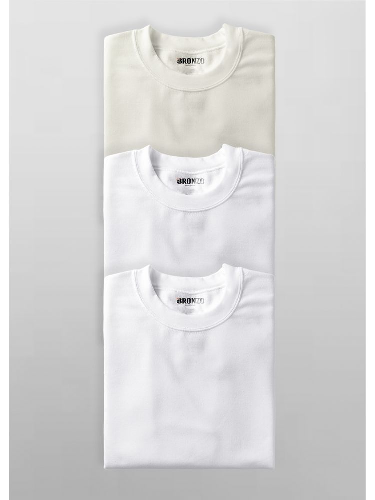 Kit 3 Camisetas Básicas - Bronzo