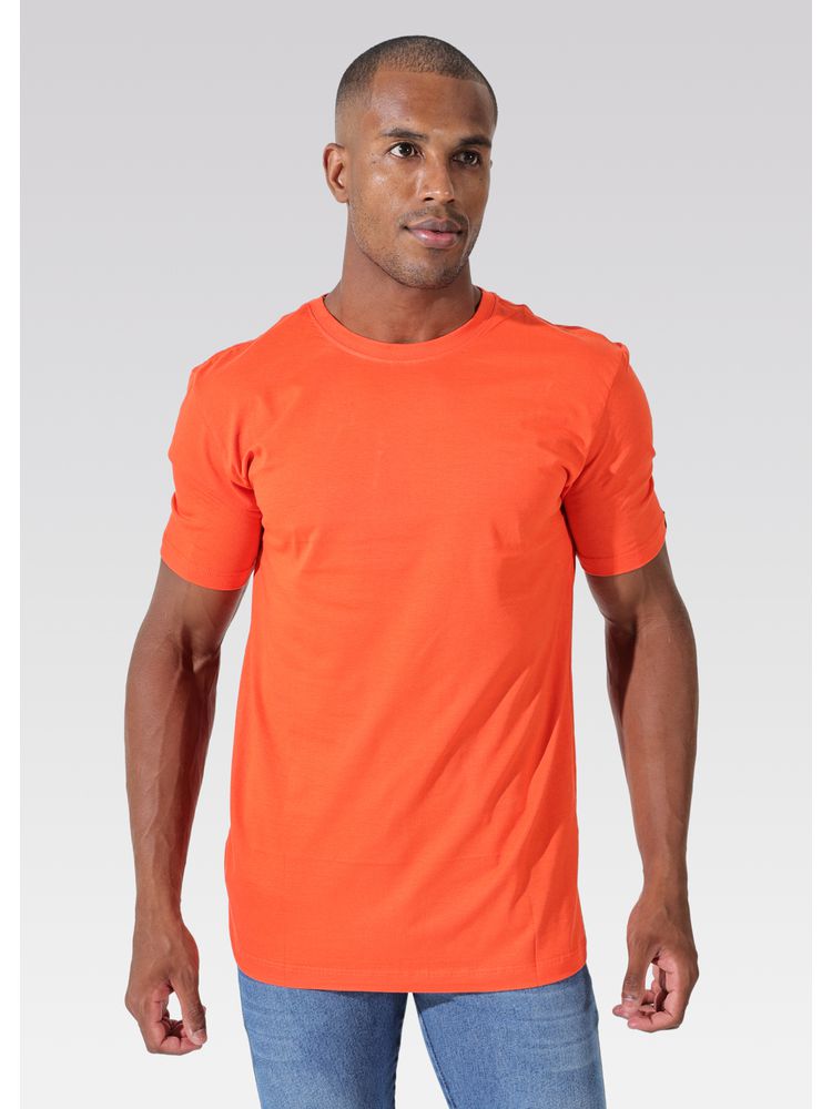 Camiseta Masculina Basic Lara... - Bronzo