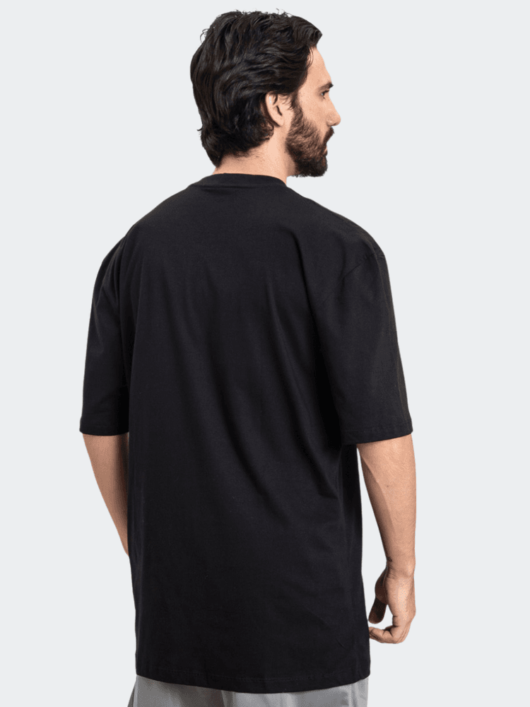 Camiseta Oversized Unissex Preta