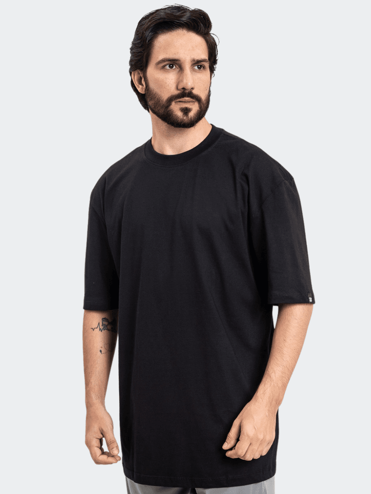Camiseta Oversized Unissex Preta