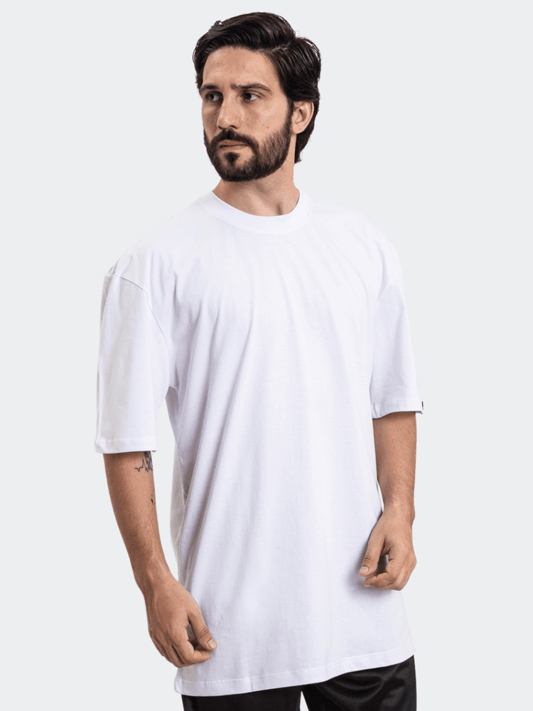 Camiseta Oversized Unissex Branca