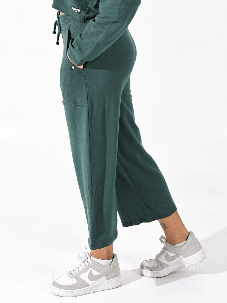 Calça Moletinho Pantalona Ver... - Bronzo