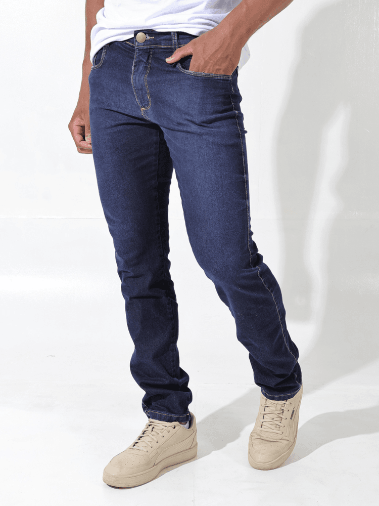 Calça Jeans Slim Masculina - Bronzo
