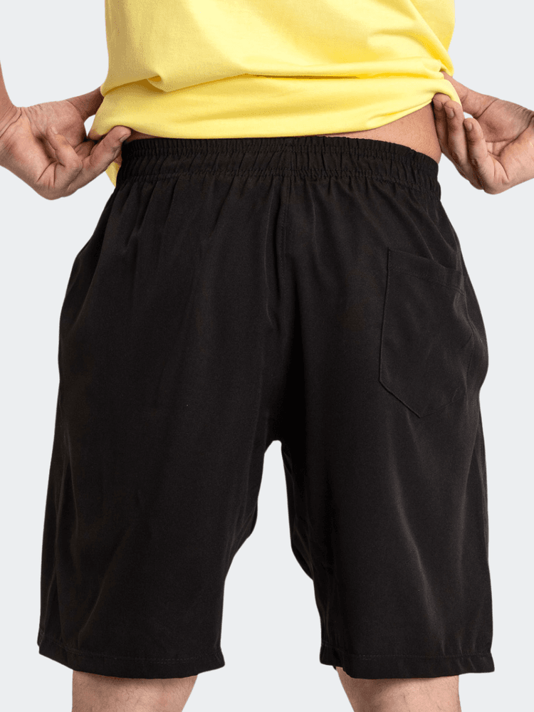 Bermuda Tactel Masculina Preta
