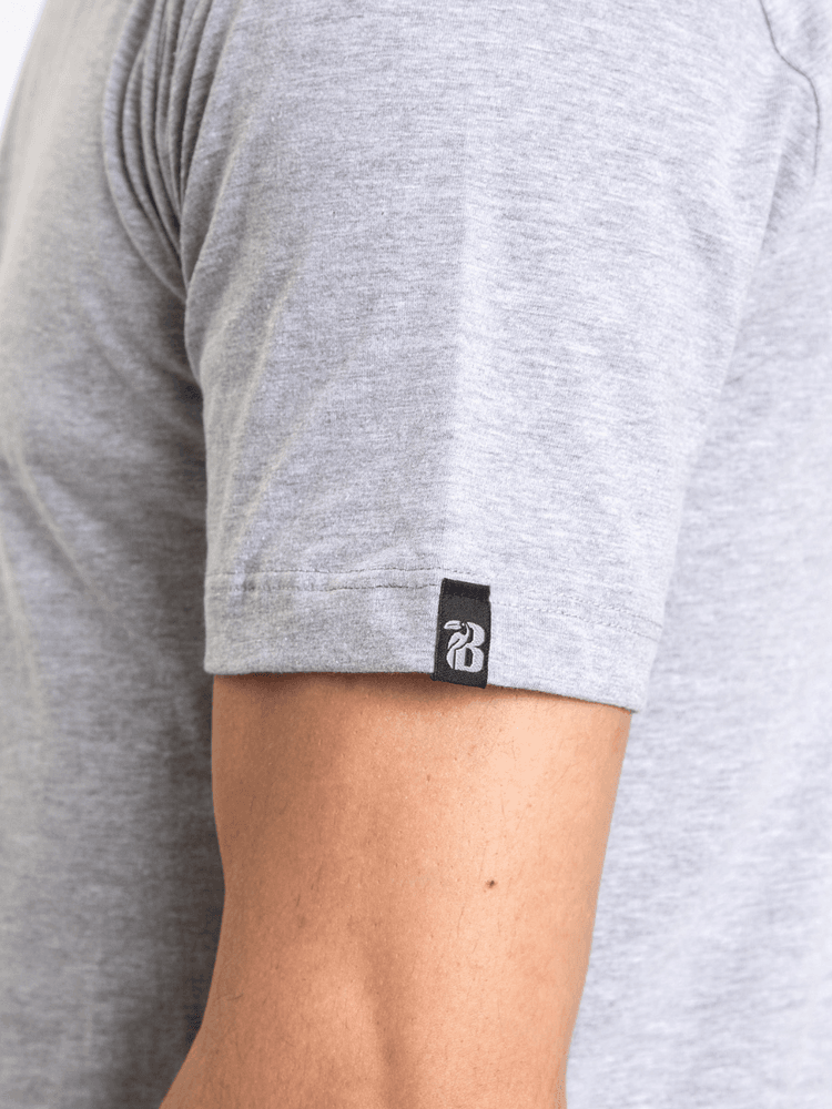 Camiseta Masculina Basic Cinza