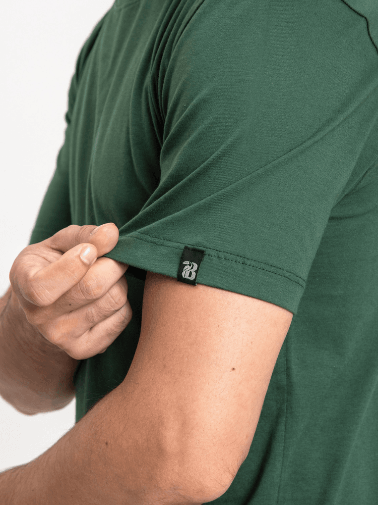 Camiseta Masculina Basic Verde Musgo
