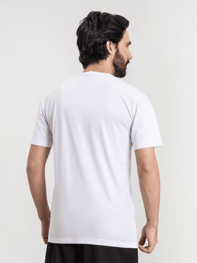 Camiseta Masculina Basic Branca