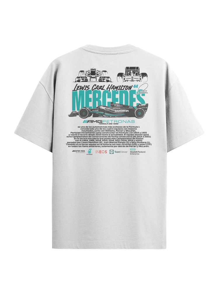 Camiseta Oversized Mercedes - Bronzo