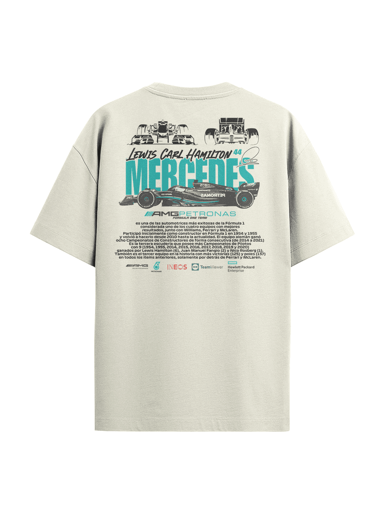 Camiseta Oversized Mercedes - Bronzo