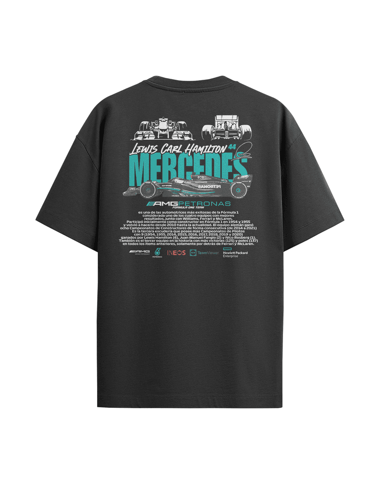 Camiseta Oversized Mercedes - Bronzo
