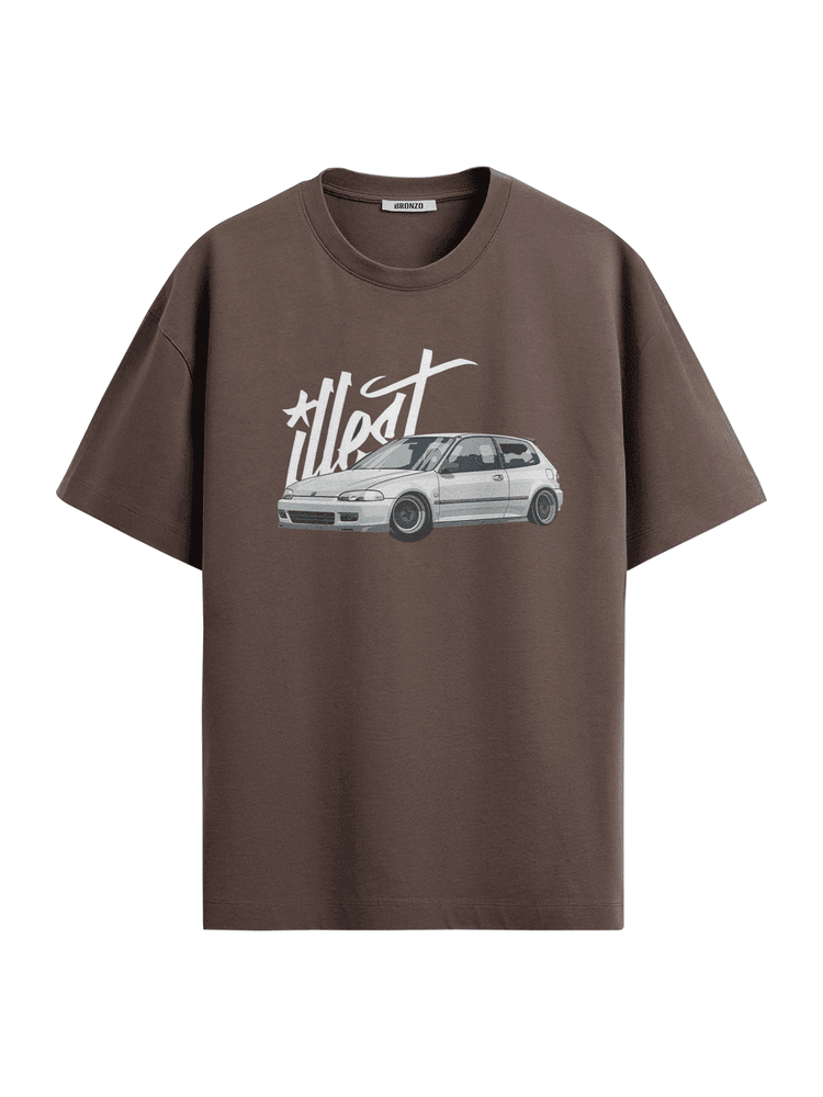 Camiseta Oversized MotorStyle - Bronzo