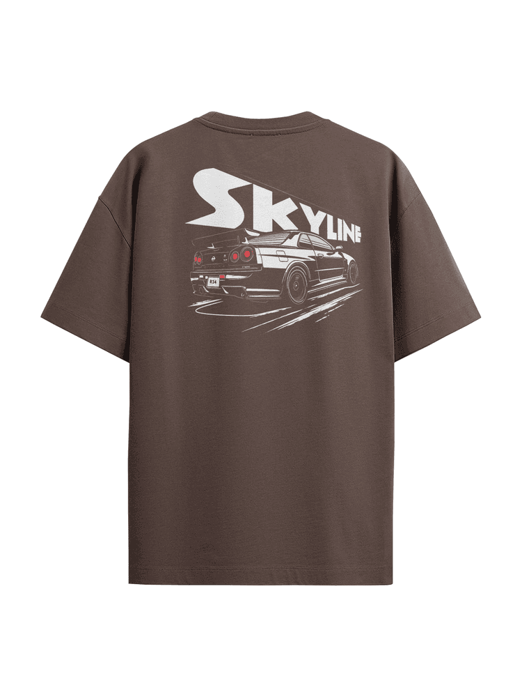 Camiseta Oversized MotorStyle - Bronzo