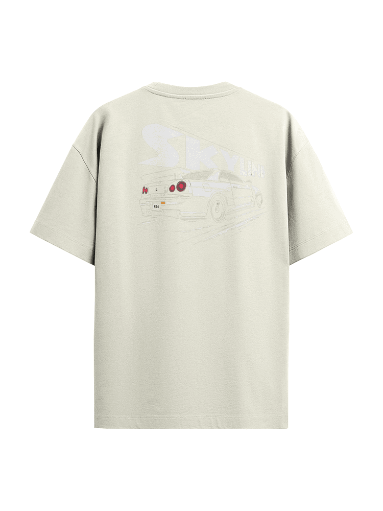Camiseta Oversized MotorStyle - Bronzo