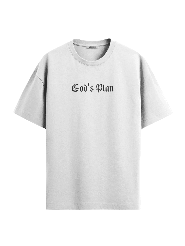 Camiseta Oversized God's Plan - Bronzo
