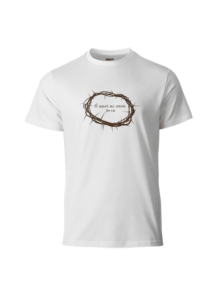 Camiseta Básica Coroa de Espi... - Bronzo