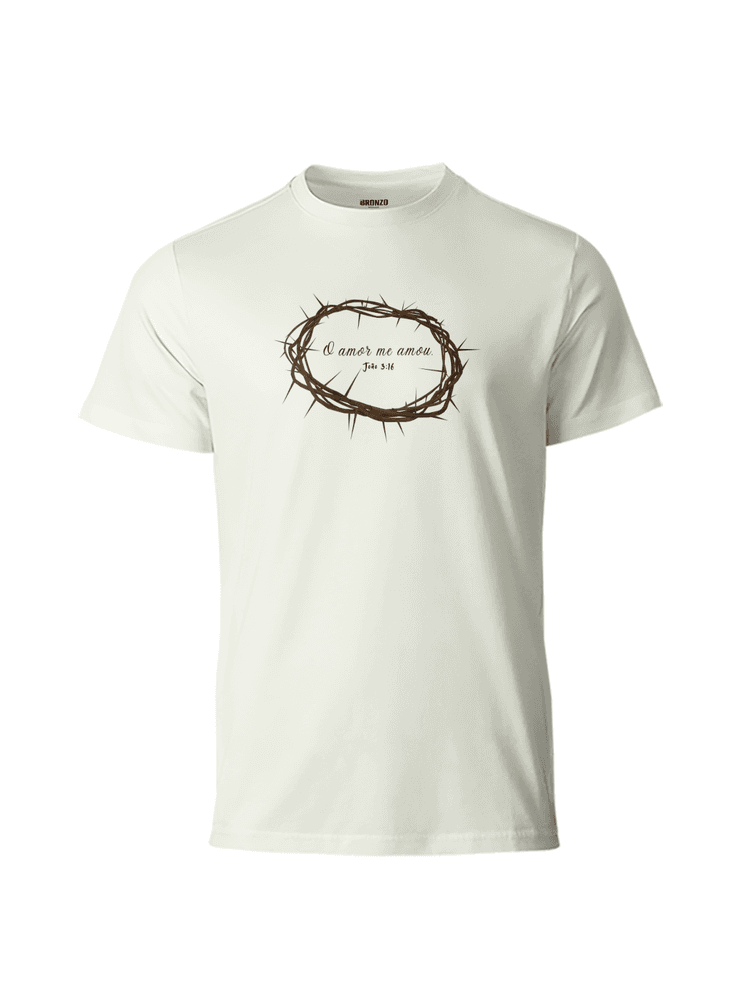 Camiseta Básica Coroa de Espi... - Bronzo