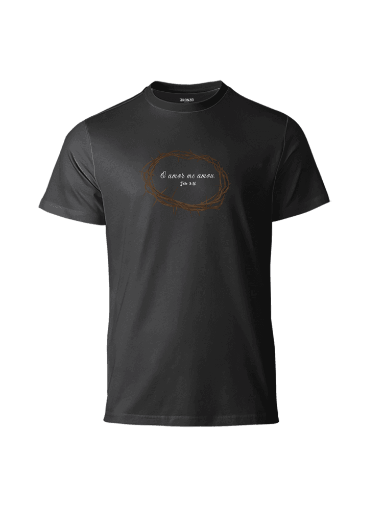 Camiseta Básica Coroa de Espi... - Bronzo