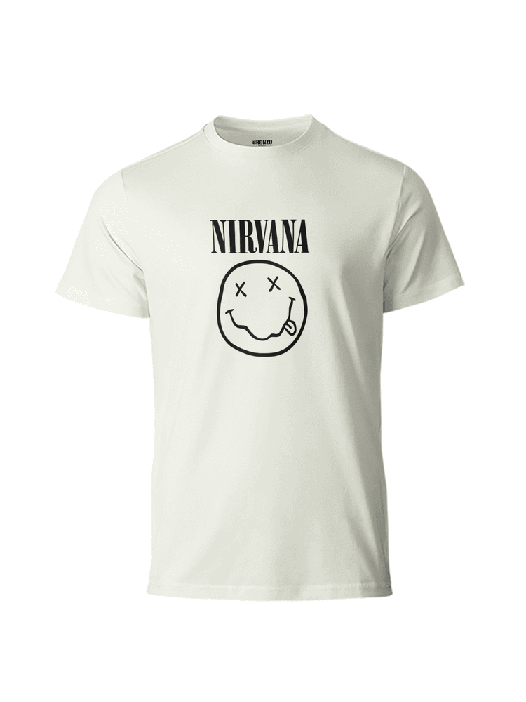 Camiseta Básica Nirvana - Bronzo