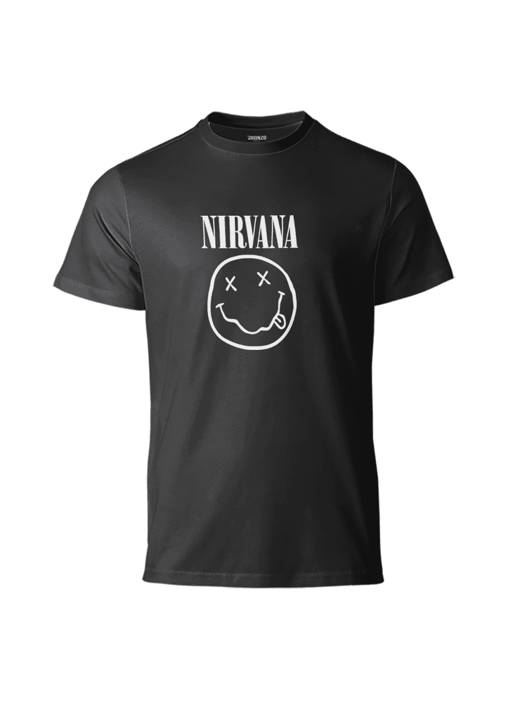 Camiseta Básica Nirvana - Bronzo