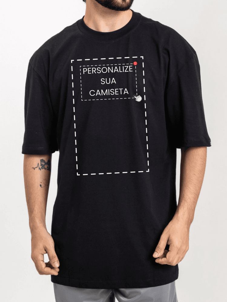 Camiseta Oversized Personaliz... - Bronzo