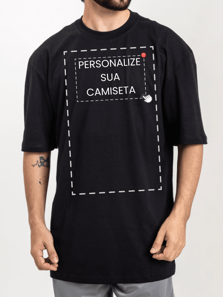 Camiseta Oversized Personaliz... - Bronzo