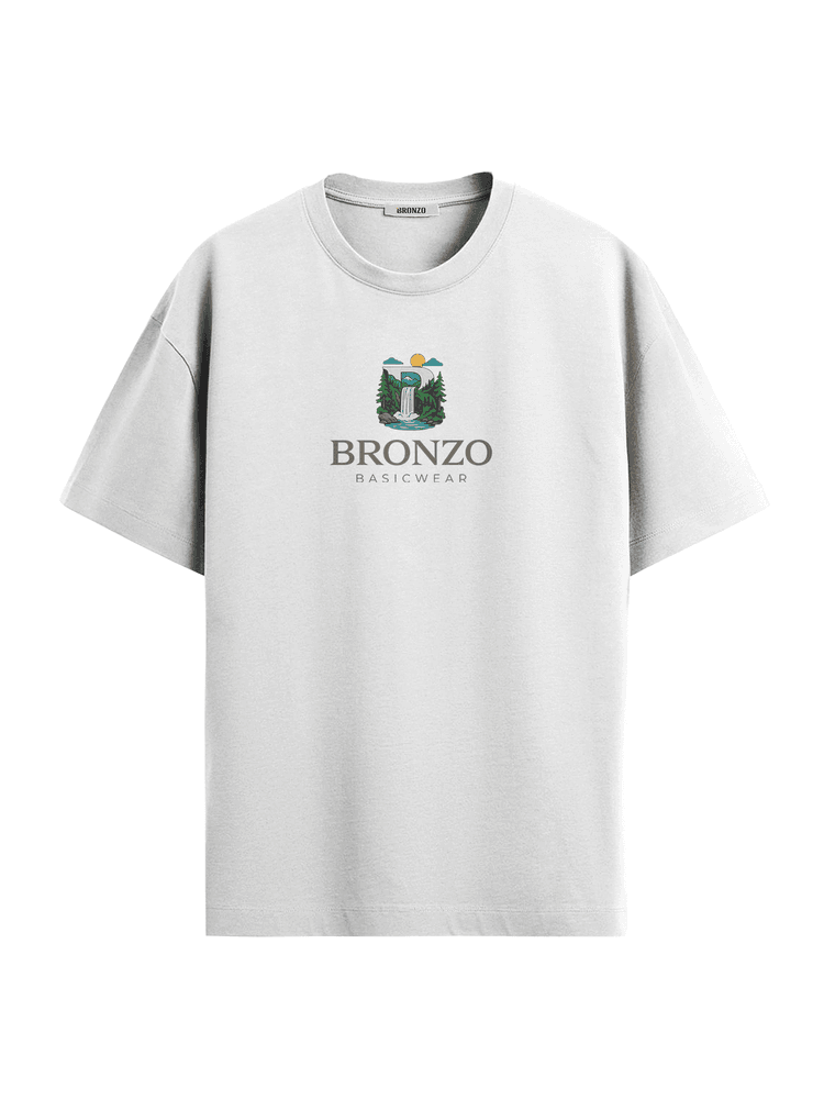 Camiseta Oversized Unissex Br... - Bronzo