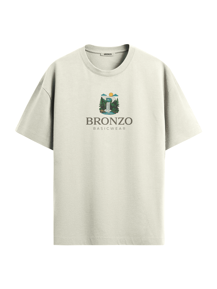 Camiseta Oversized Unissex Br... - Bronzo